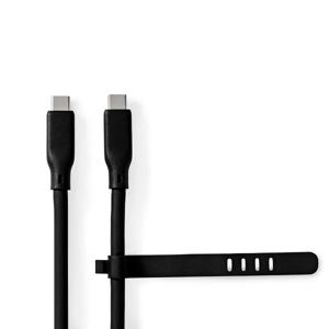 Nedis CCGB64810BK10 USB-kabel 1 m USB 3.2 Gen 2 (3.1 Gen 2) USB C Zwart