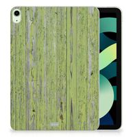 iPad Air (2020/2022) 10.9 inch Silicone Tablet Hoes Green Wood - thumbnail