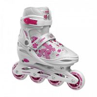 Roces Inline skates Jokey 3.0 softboot 82A wit/roze mt 38-41