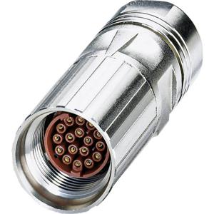 M17 kabelconnector 1607641 ST-17S1N8A8003 Zilver Phoenix Contact Inhoud: 1 stuk(s)