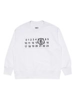 MM6 Maison Margiela Kids t-shirt à motif signature - Blanc - thumbnail