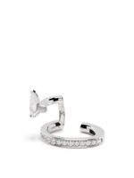 Repossi bijou d'oreille Serti Sur Vide en or blanc 18ct - Argent