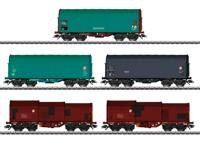 Märklin 46875 H0 Set NMBS goederenwagens, 5 stuks