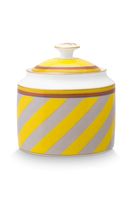 Pip Studio Pip Chique Stripes Suikerpot Geel