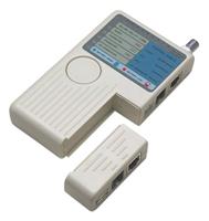 Intellinet 4-in-1 kabeltester (RJ-11, RJ-45, USB en BNC) beige 351911