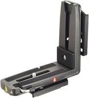 Manfrotto MS050M4-RC4 Supporto a L con Attacco Rapido RC4 per Fotografia, in Alluminio, Nero