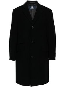 Burberry Pre-Owned manteau mi-long à revers crantés (années 2010) - Noir