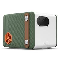 BenQ GS50 1080p Videoproiettore per esterni | Altoparlante Bluetooth con bassi potenti | Android TV | HDMI