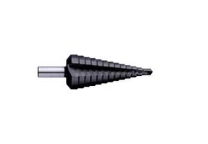 Exact 50061 HSS Getrapte boor 4 - 12 mm TiAIN Gezamenlijke lengte 80 mm 3 vlakken schacht 1 stuk(s)