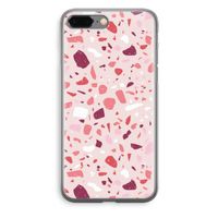 Terrazzo N°15: iPhone 8 Plus Transparant Hoesje