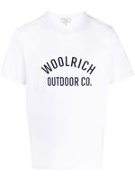 Woolrich t-shirt en coton à logo imprimé - Blanc