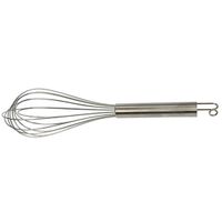 RVS keuken garde/klopper met ophangoog 30 cm   -