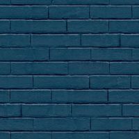 Noordwand Noordwand Behang Good Vibes Brick Wall blauw