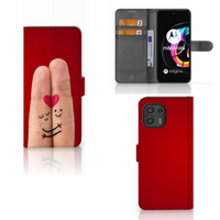 Motorola Edge 20 Lite Wallet Case met Pasjes Liefde - Origineel Romantisch Cadeau - thumbnail