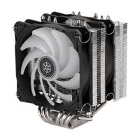 Silverstone Hydrogon D120 Processor Luchtkoeler 12 cm Zwart 1 stuk(s) - thumbnail