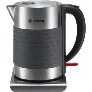 Bosch TWK7S05 waterkoker 1,7 l 2200 W Zwart, Grijs