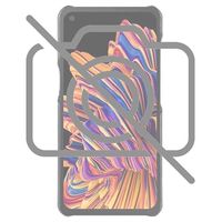 Anti-Vingerafdruk Mat Samsung Galaxy Xcover Pro TPU Hoesje - Zwart - thumbnail