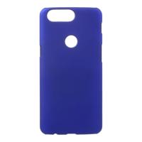 Shop4 - OnePlus 5T Hoesje - Harde Back Case Donker Blauw