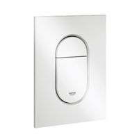 Grohe Bedieningsplaat Arena Cosmopolitan S WC DF 13x17,2 cm Alpine Wit - thumbnail