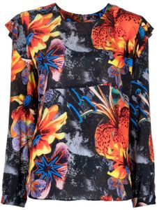 PS Paul Smith blouse fleurie à manches longues - Multicolore