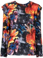 PS Paul Smith blouse fleurie à manches longues - Multicolore - thumbnail