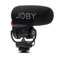 JOBY Wavo Plus, vlogging on-camera-microfoon, supercardioïde microfoon, live audiobewaking, high-pass filter, automatische voeding, led-batterijstand, microfoon, compacte camera's