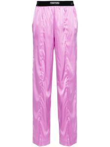 TOM FORD pantalon à coupe droite - Violet