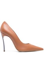 Casadei escarpins Blade Tiffany en cuir 110 mm - Marron