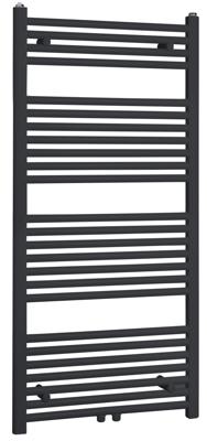Best Design Zero badkamer radiator 120x60cm mat zwart Best Design Zero badkamer radiator 120x60cm mat zwart