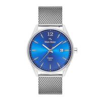 Mats Meier horloge MM01007 blauw/zilverkleur