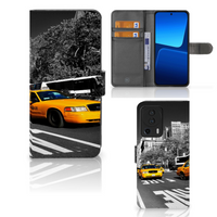 Xiaomi 13 Lite Flip Cover New York Taxi - thumbnail