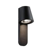 Paulmann 94862 LED-buitenwandlamp Caissa bewegingsmelder met hoogfrequentiesensor IP44 105x127 mm 3000K 9W 700 lm 230V 65° antraciet buitenverlichting