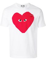 Comme Des Garçons Play heart logo T-shirt - Blanc