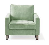 Rivièra Maison Fauteuil 'West Houston' Velvet, kleur Mint