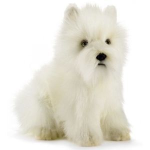 West Highland white Terrier knuffel hond 23 cm