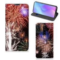 Xiaomi Mi 9T Pro Hippe Standcase Vuurwerk - thumbnail