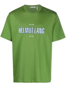 Helmut Lang t-shirt à imprimé graphique - Vert