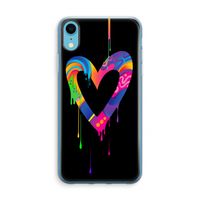 Melts My Heart: iPhone XR Transparant Hoesje