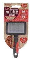 Rosewood Zachte bescherming gladde borstel voor honden, klein