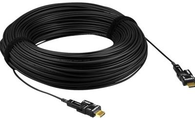 VE7835 - Video-/audiokabelkit - 100 m - hybride koper/vezel-optiek - actief, plenum, 4K ondersteuning