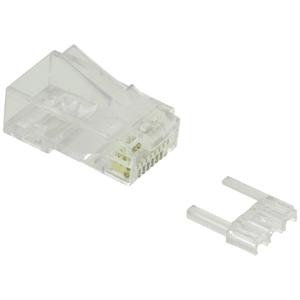 Value 21.99.3062 VALUE Modular Plug niet afgeschermd, cat. 6 (Class E), 10 stuks 21.99.3062 Stekker, recht Transparant 10 stuk(s)