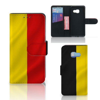 Samsung Galaxy A3 2017 Bookstyle Case Belgische Vlag Samsung Galaxy A3 2017 Bookstyle Case Belgische Vlag
