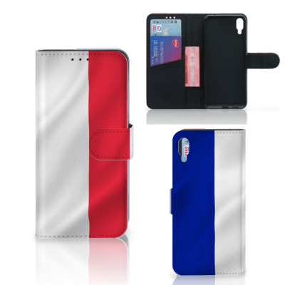 Sony Xperia L3 Bookstyle Case Frankrijk Sony Xperia L3 Bookstyle Case Frankrijk