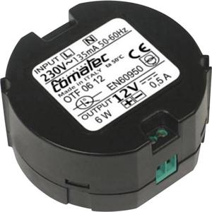 Comatec OTF/06.12RA Netvoedingsmodule 0.5 A 6 W 12 V/DC 1 stuk(s)