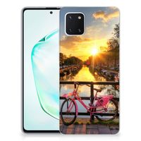 Samsung Galaxy Note 10 Lite Siliconen Back Cover Amsterdamse Grachten - thumbnail