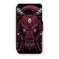 Hell Hound and Serpents: iPhone 7 Flip Hoesje - thumbnail