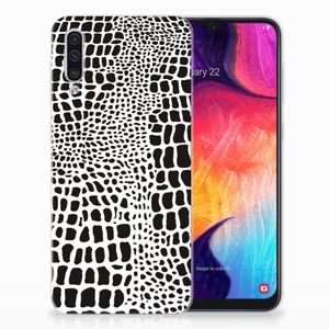 Samsung Galaxy A50 TPU Hoesje Slangenprint