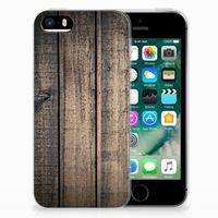 Apple iPhone SE | 5S Bumper Hoesje Steigerhout - thumbnail