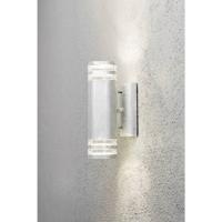 Konstsmide Modena Up & Down Big 7516-320 Buitenlamp (wand) Halogeen GU10 70 W Staal