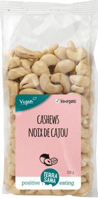 Terrasana Cashewnoten ongeroosterd zonder zout bio